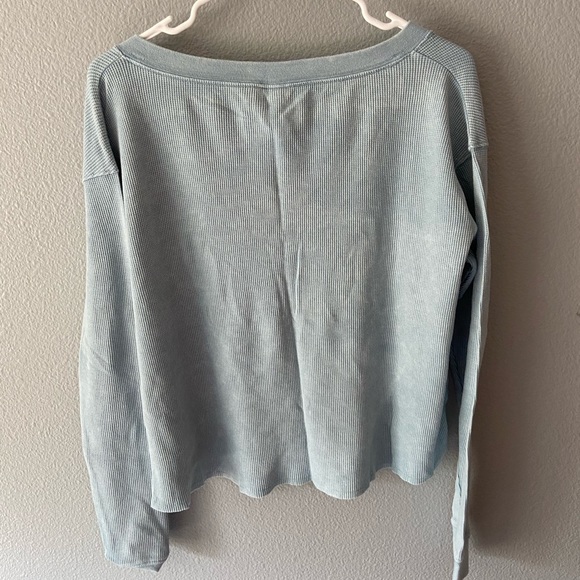 PINK oversized waffle long sleeve - Picture 3 of 3